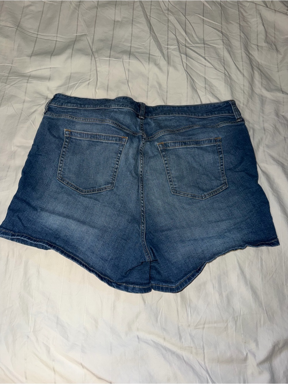 torrid Mid-Blue High Rise Denim Shorts